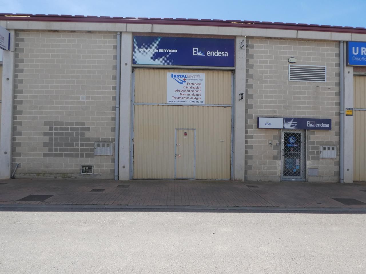 Exterior view of Industrial buildings for sale in Tudela