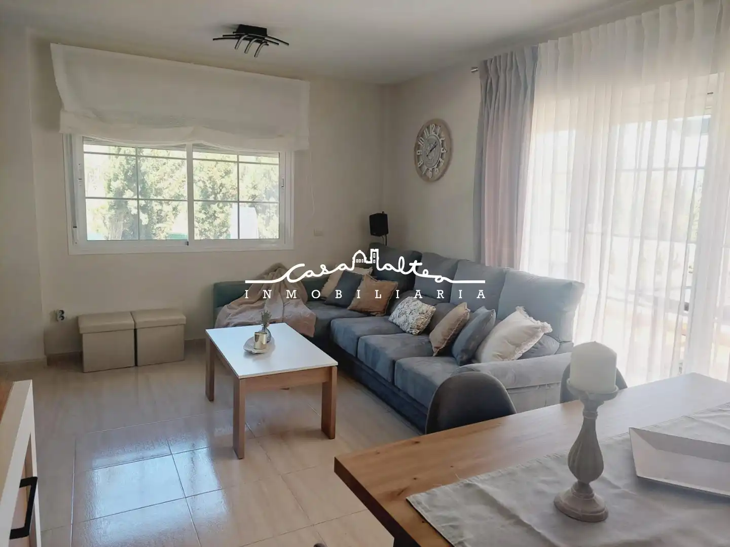 Sala de estar de Casa o chalet en venta en La Nucia con Aire acondicionado, Terraza y Trastero