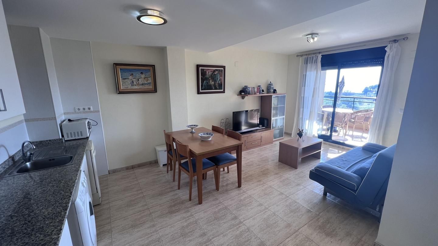 Sala d'estar de Pis en venda en Torreblanca amb Aire condicionat, Jardí privat i Terrassa