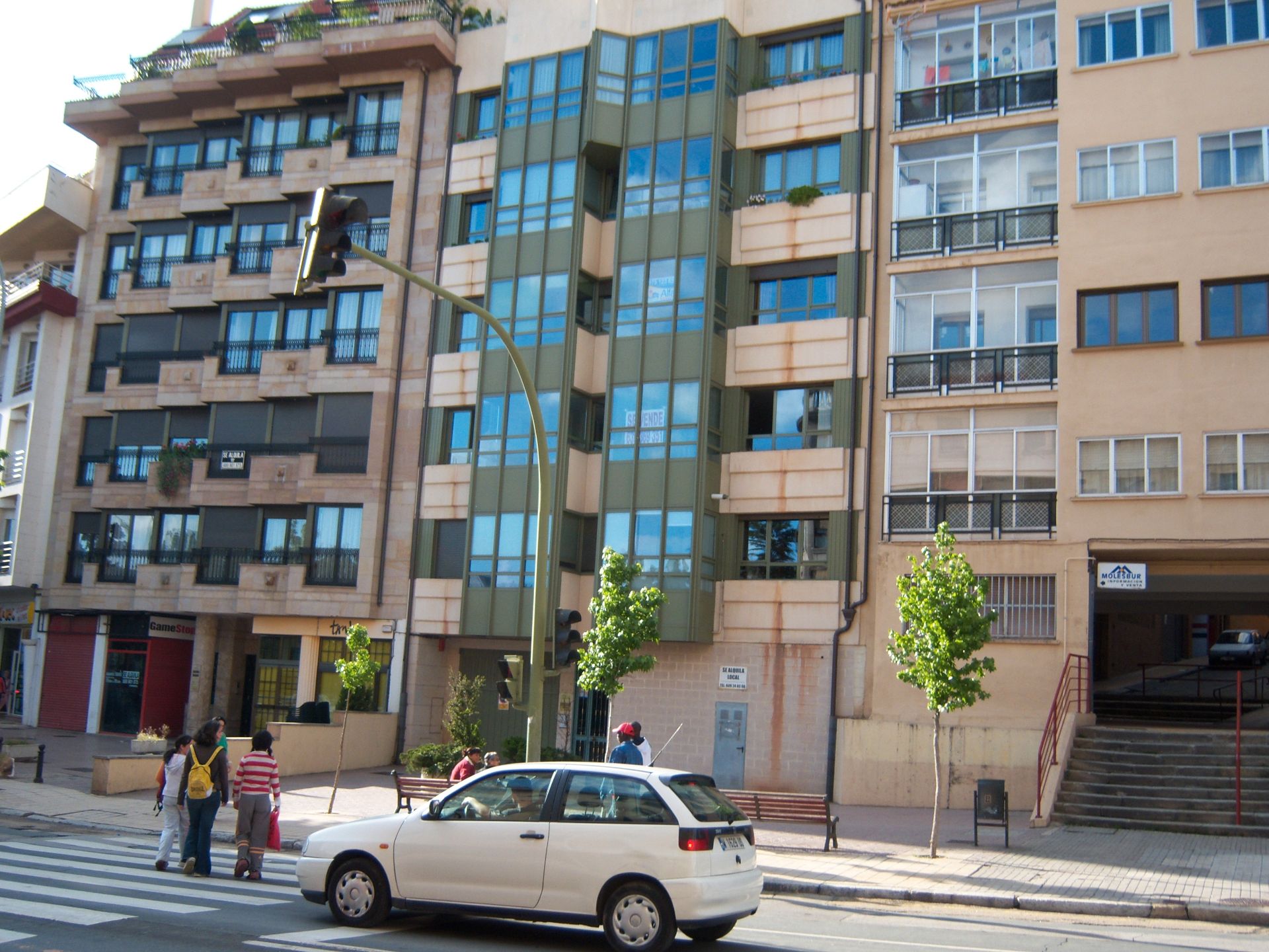 Exterior view of Flat for sale in Soria Capital   with Heating, Parquet flooring and Storage room