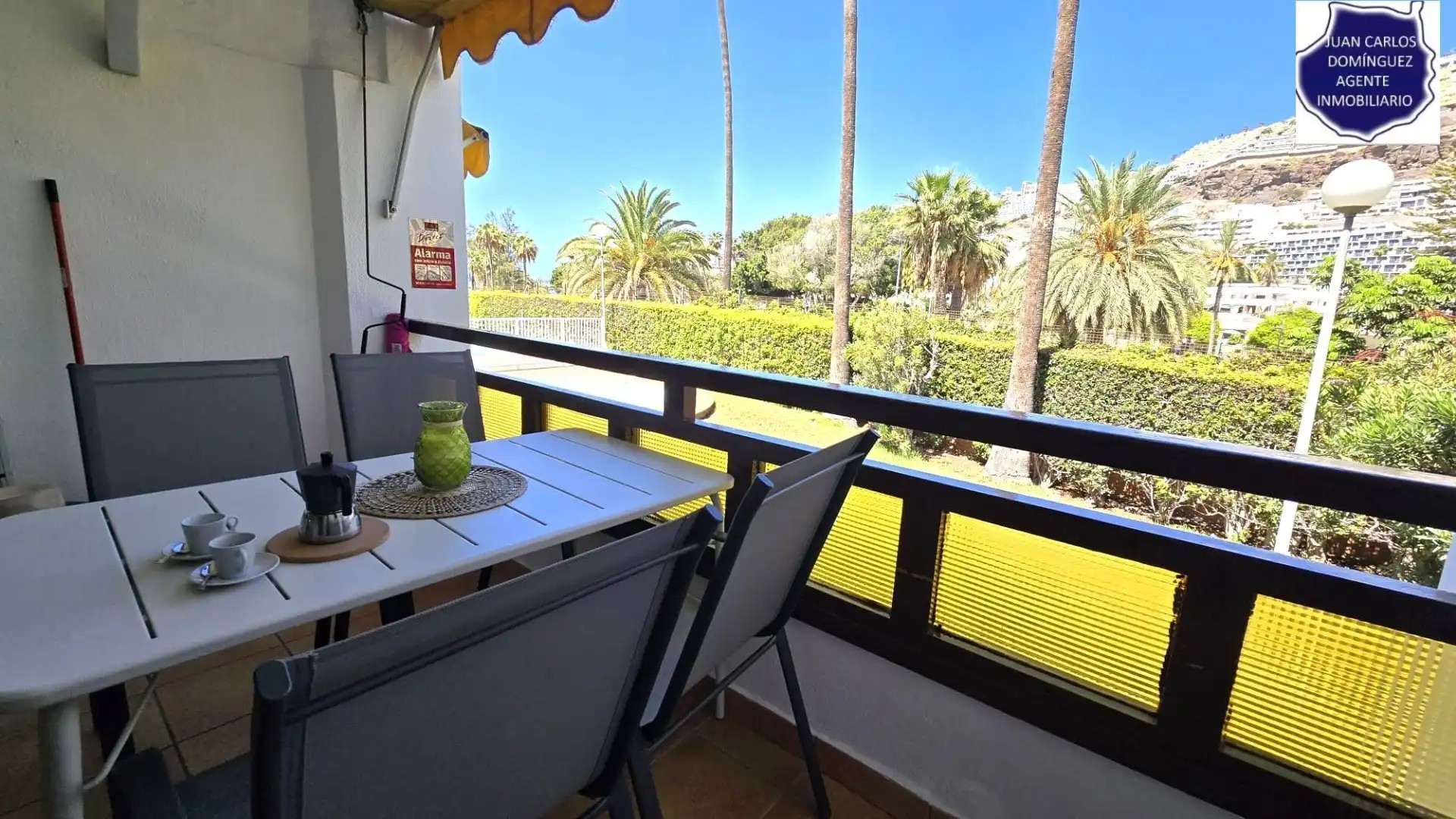 Terrasse von Wohnungen zur Miete in Mogán mit Terrasse, Möbliert und Gemeinschaftspool