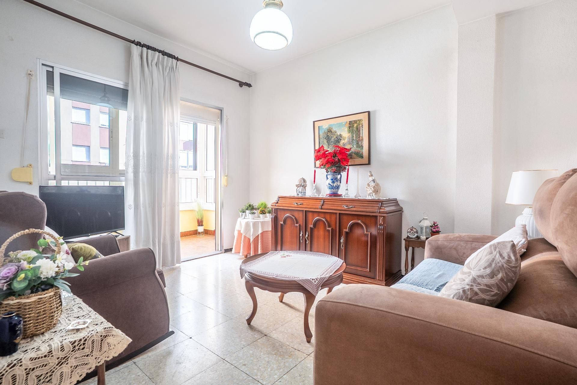 Living room of Flat for sale in  Almería Capital