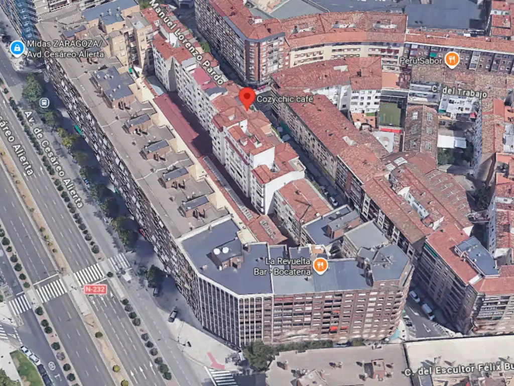 Vista exterior de Local en traspaso en Zaragoza con Aire acondicionado, Calefacción y Parquet