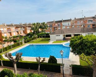 Swimming pool of Single-family semi-detached for sale in Castellón de la Plana / Castelló de la Plana  with Heating, Private garden and Terrace