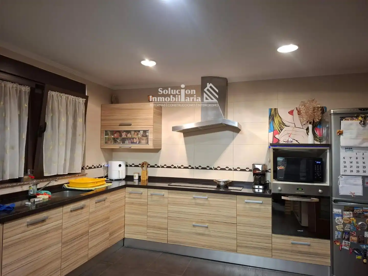 Kitchen of Flat for sale in San Cristóbal de la Cuesta  with Heating, Swimming Pool and Furnished