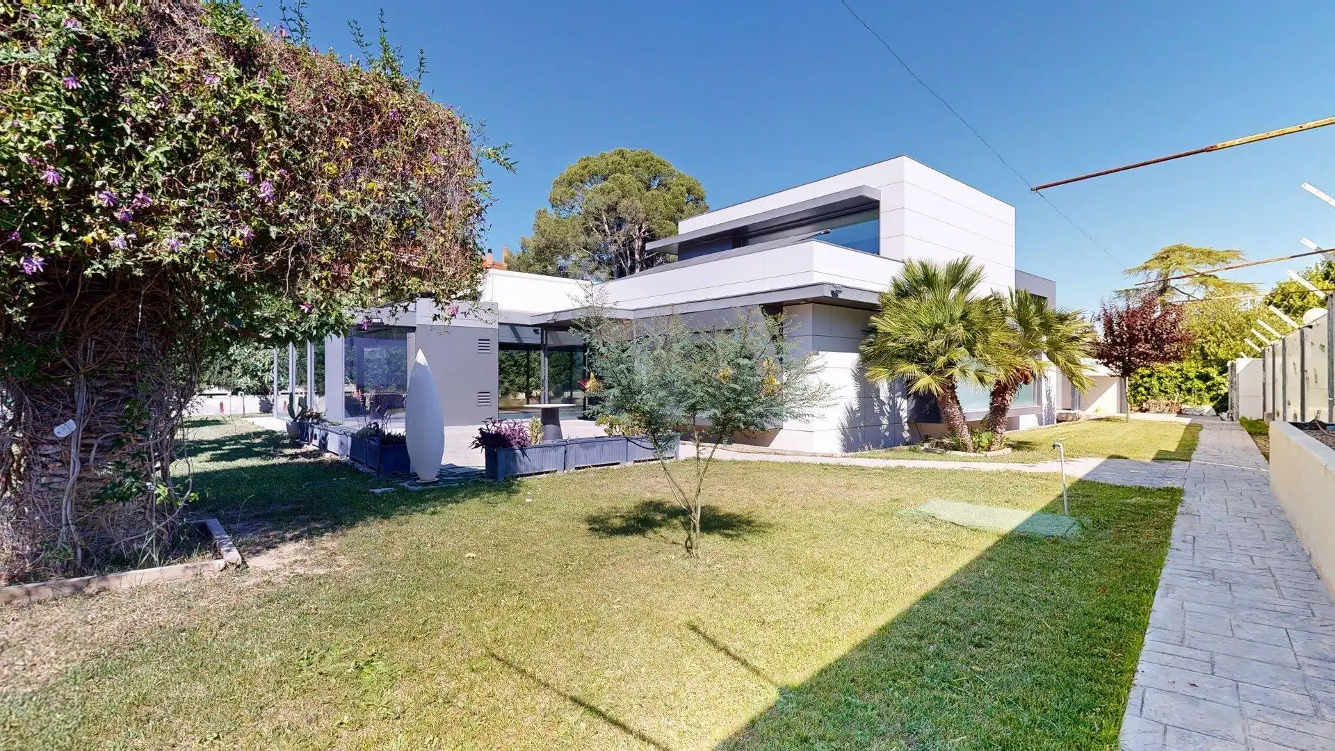 Vista exterior de Casa o chalet en venta en Zaragoza con Aire acondicionado, Calefacción y Jardín privado