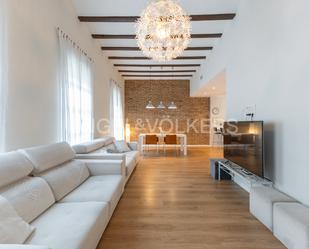 Living room of Apartment for sale in  Valencia Capital  with Air Conditioner, Heating and Parquet flooring