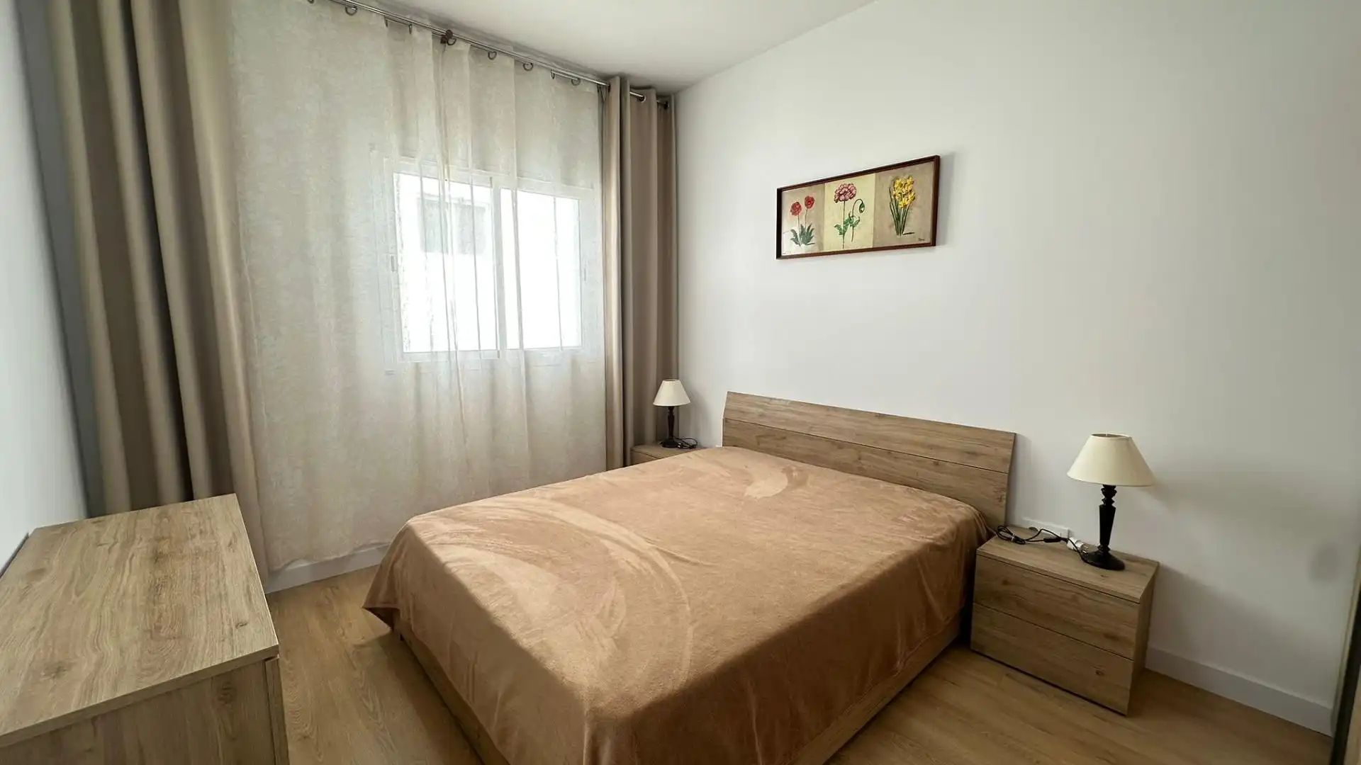 Bedroom of Flat for rent in Santa Lucía de Tirajana  with Parquet flooring