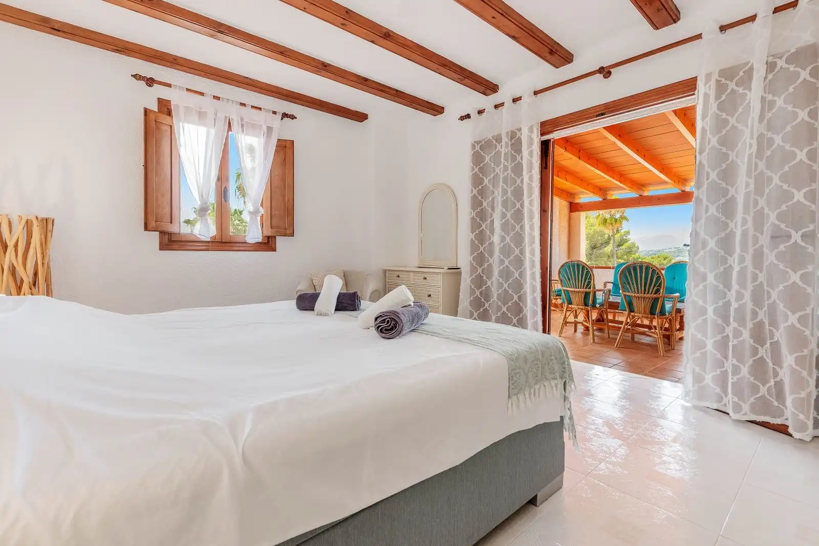 Habitación de Casa o chalet en venta en Moraira con Aire acondicionado, Calefacción y Terraza