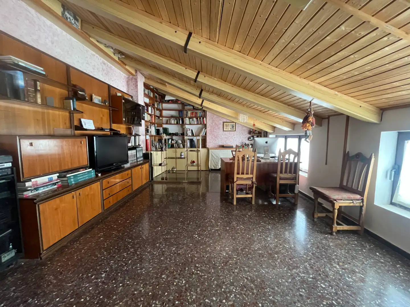 Cuina de Casa adosada en venda en Jaén amb Aire condicionat, Calefacció i Traster