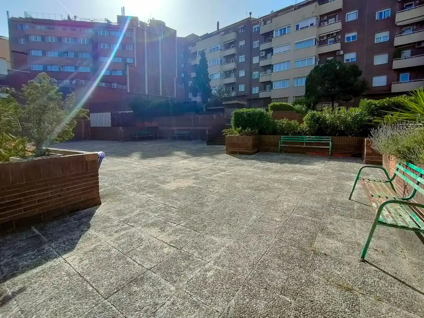 Terrasse von Wohnung zum Verkauf in Barcelona mit Klimaanlage, Heizung und Privatgarten
