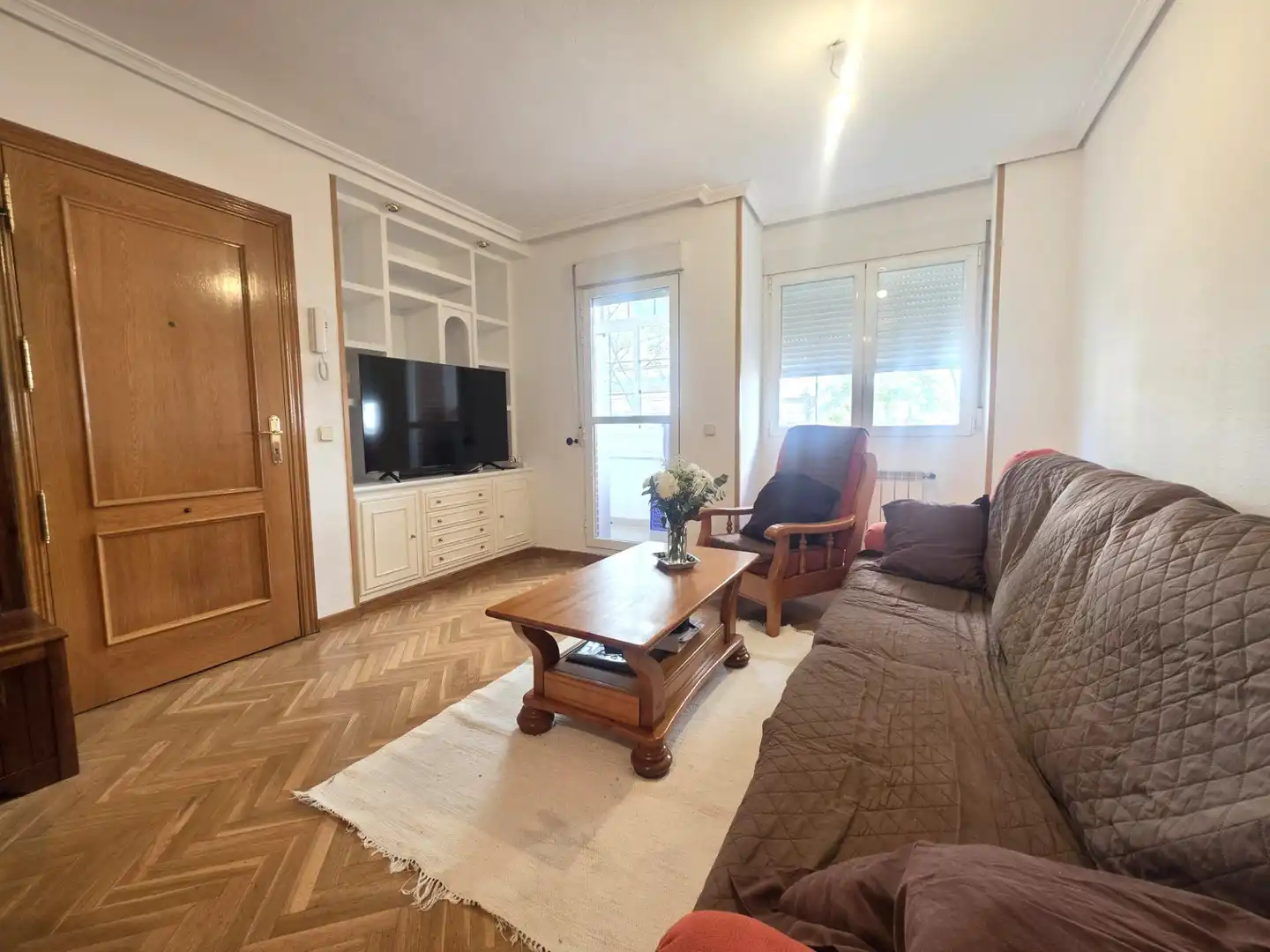 Sala de estar de Piso en venta en Valdemoro con Aire acondicionado, Calefacción y Parquet