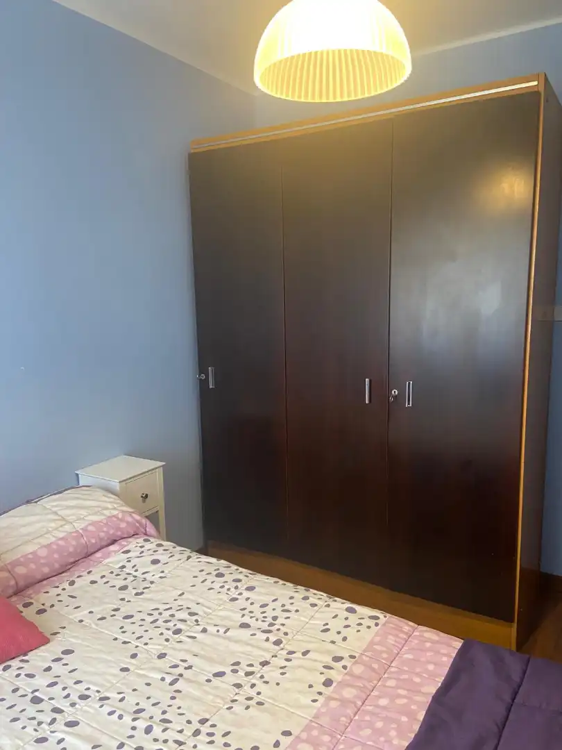 Bedroom of Flat for rent in Cangas   with Terrace, Furnished and Oven