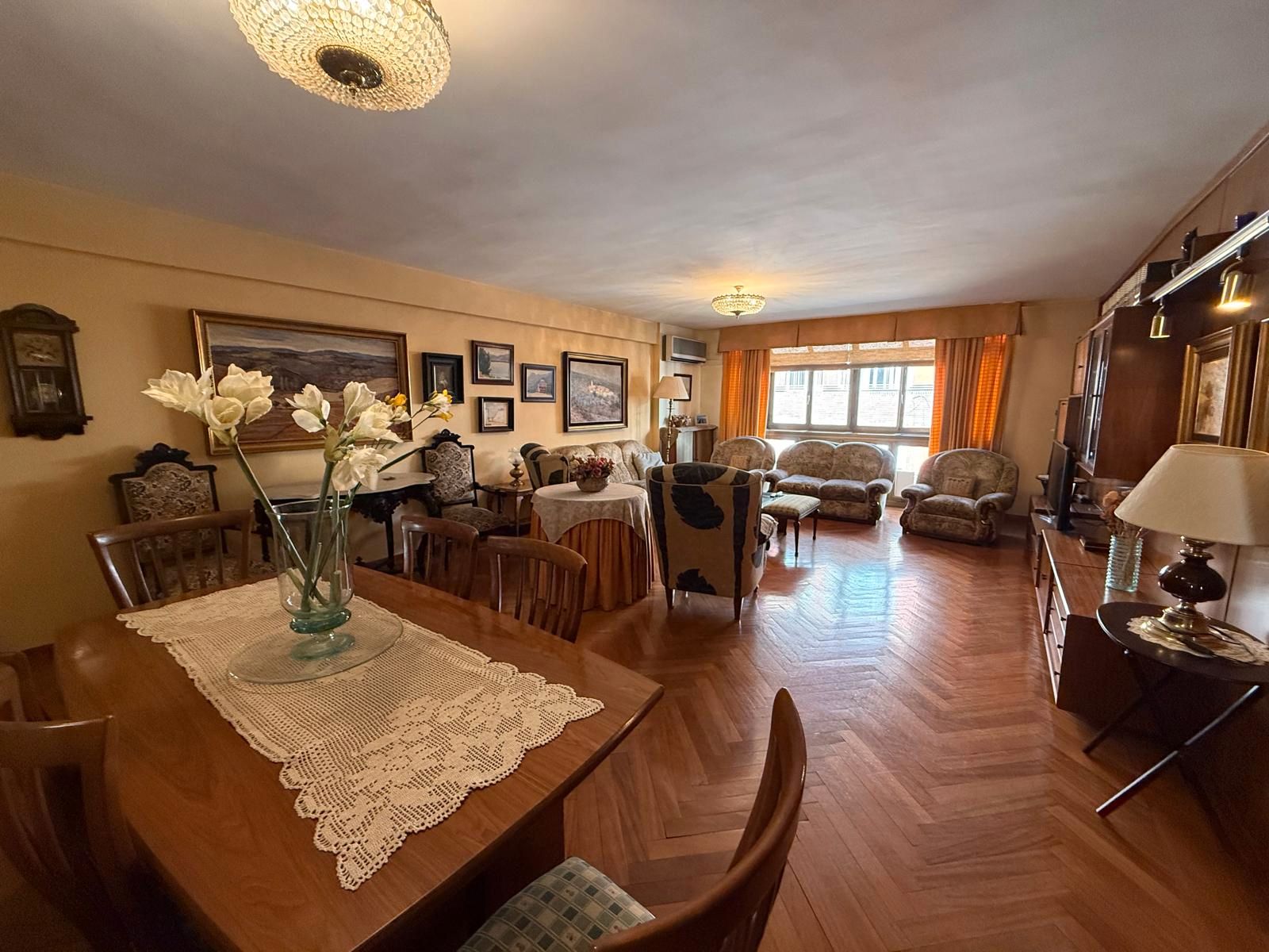 Living room of Flat for sale in Ciudad Real Capital  with Air Conditioner, Heating and Balcony