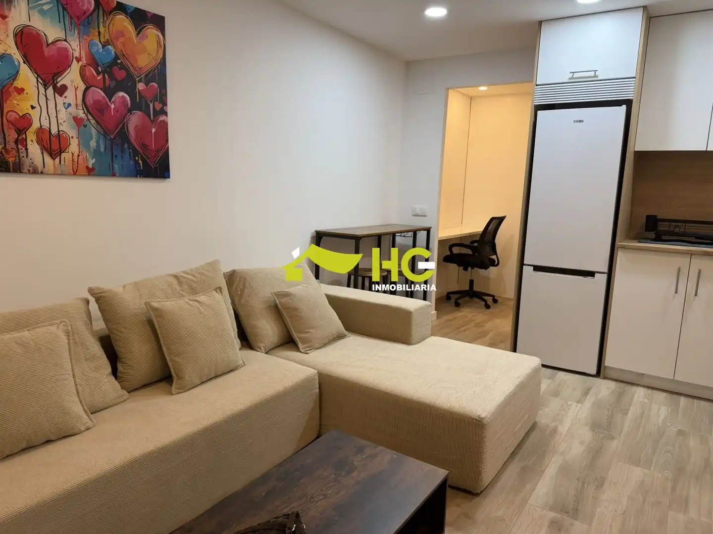 Sala de estar de Apartamento de alquiler en Villaviciosa de Odón con Aire acondicionado, Calefacción y Parquet