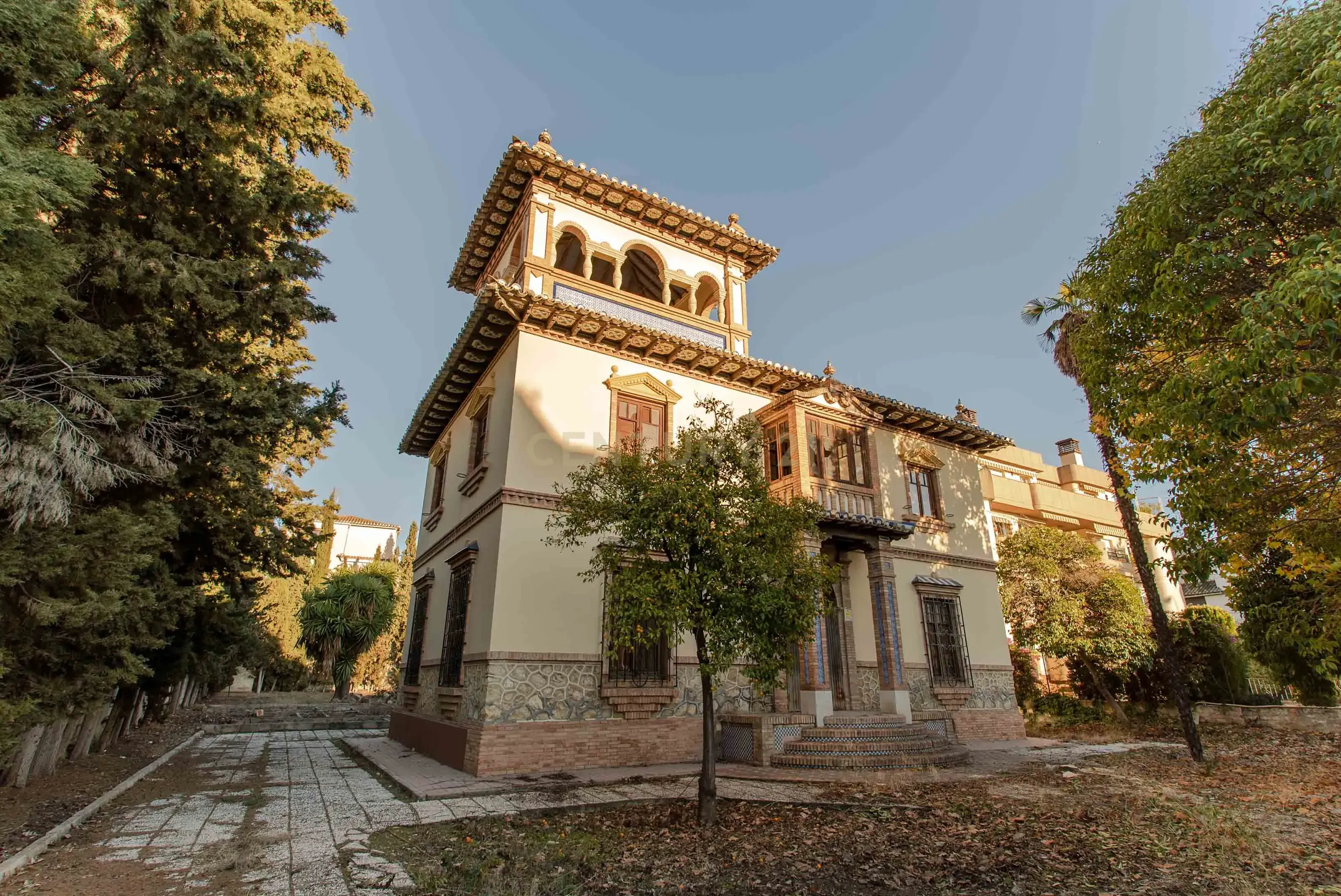Exterior view of House or chalet for sale in  Granada Capital  with Private garden, Balcony and Alarm
