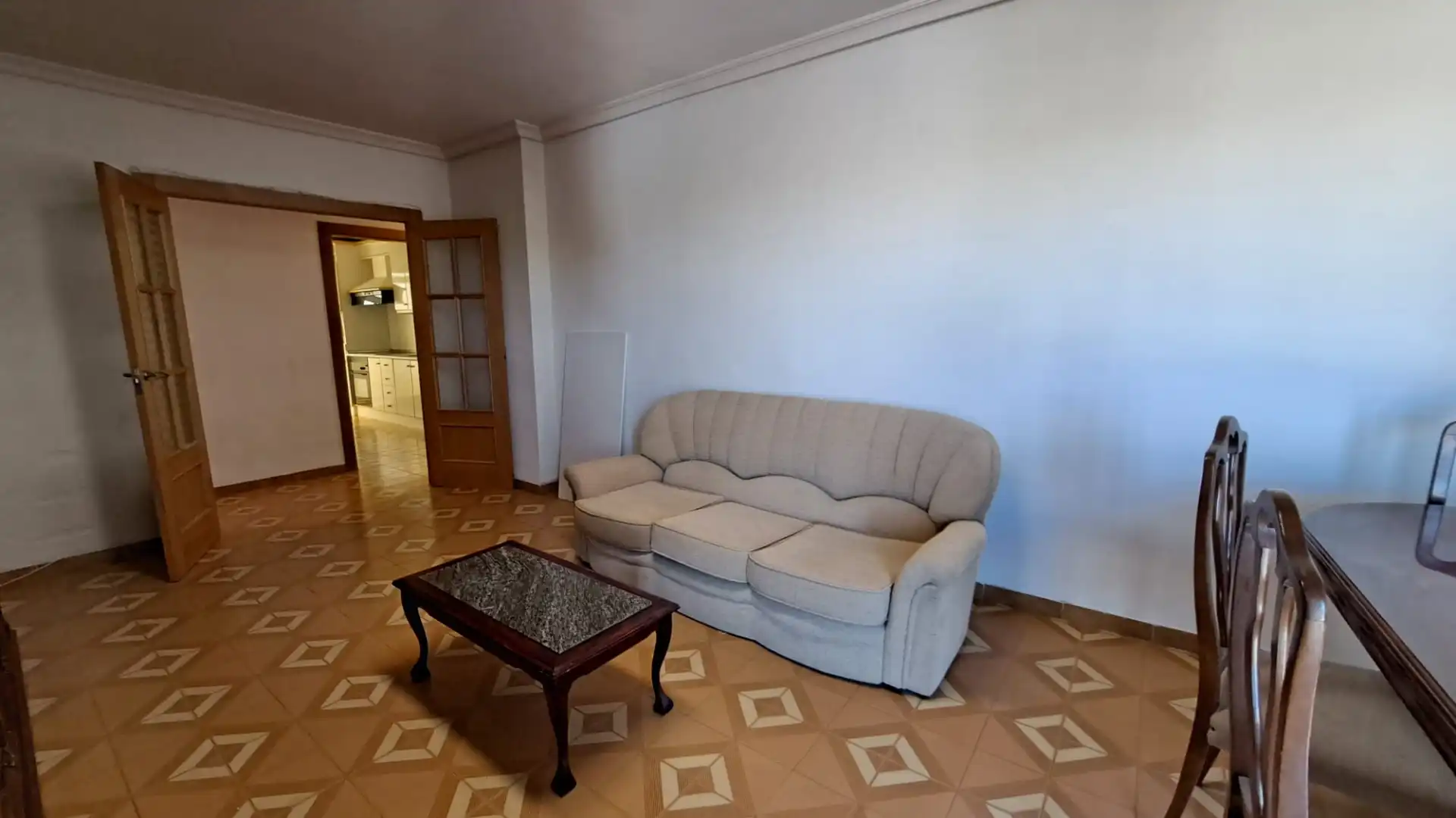 Living room of Flat for rent in Murcia  with Air Conditioner, Heating and Terrace