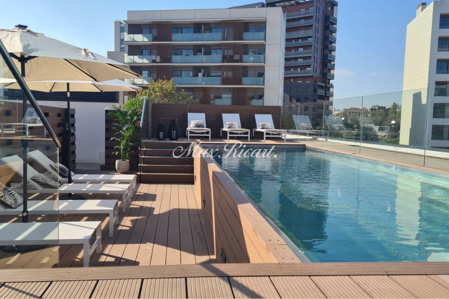 Piscina de Loft en venta en  Barcelona Capital con Aire acondicionado, Terraza y Trastero