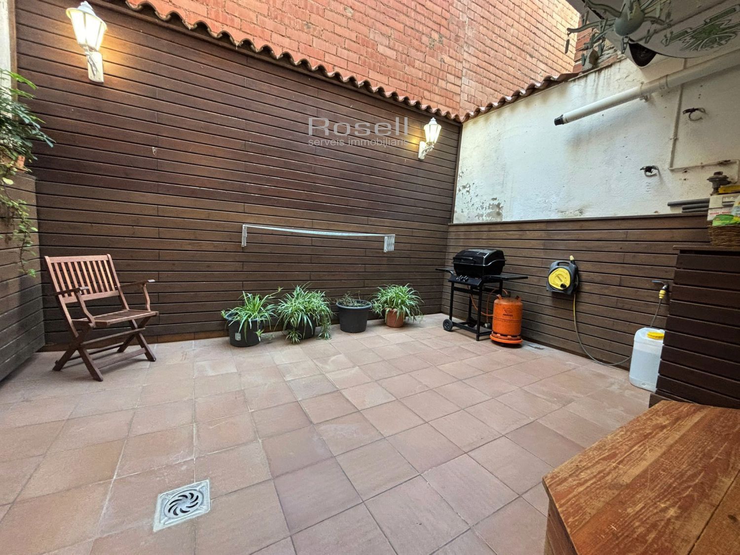 Terrace of Planta baja for sale in Terrassa  with Air Conditioner, Heating and Parquet flooring