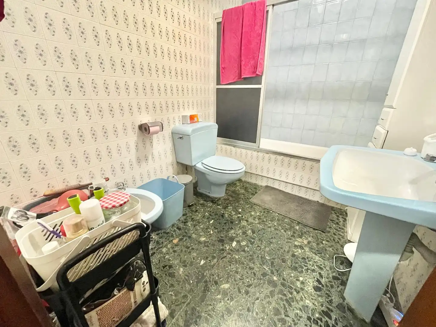 Bany de Apartament de lloguer en San Javier amb Terrassa, Moblat i Forn