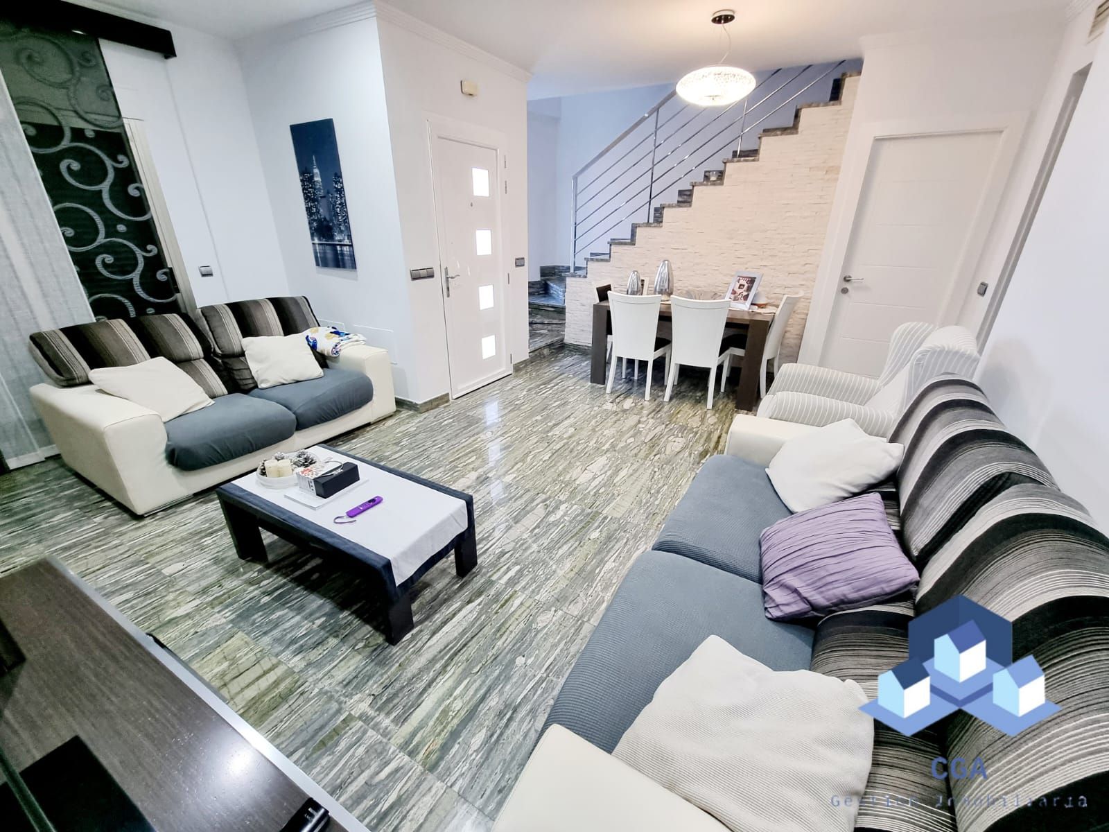 Sala d'estar de Casa o xalet en venda en Lorca amb Aire condicionat, Calefacció i Terrassa