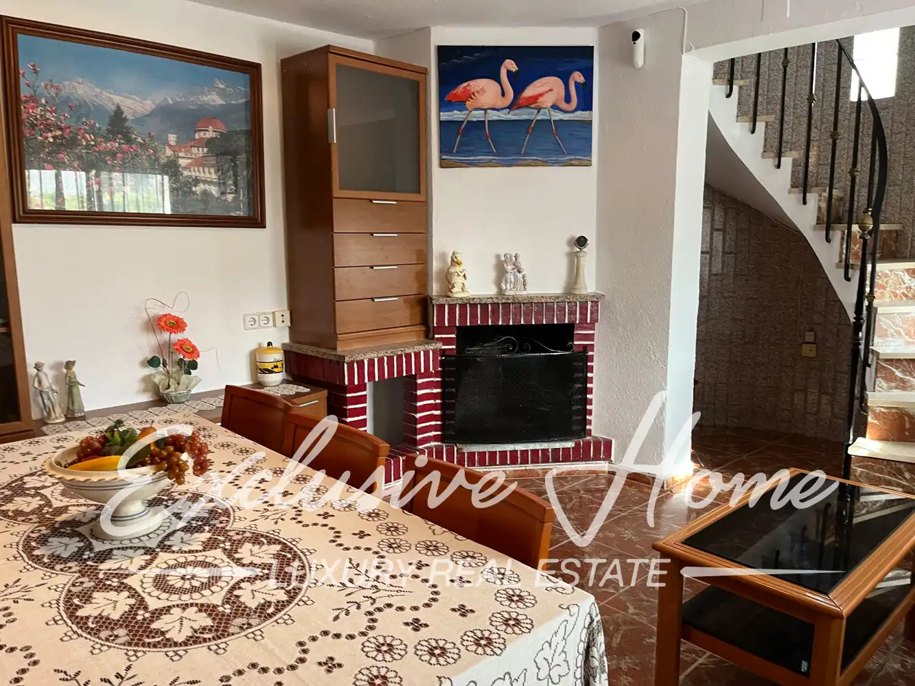 Sala d'estar de Casa o xalet en venda en Benicarló amb Jardí privat, Terrassa i Traster