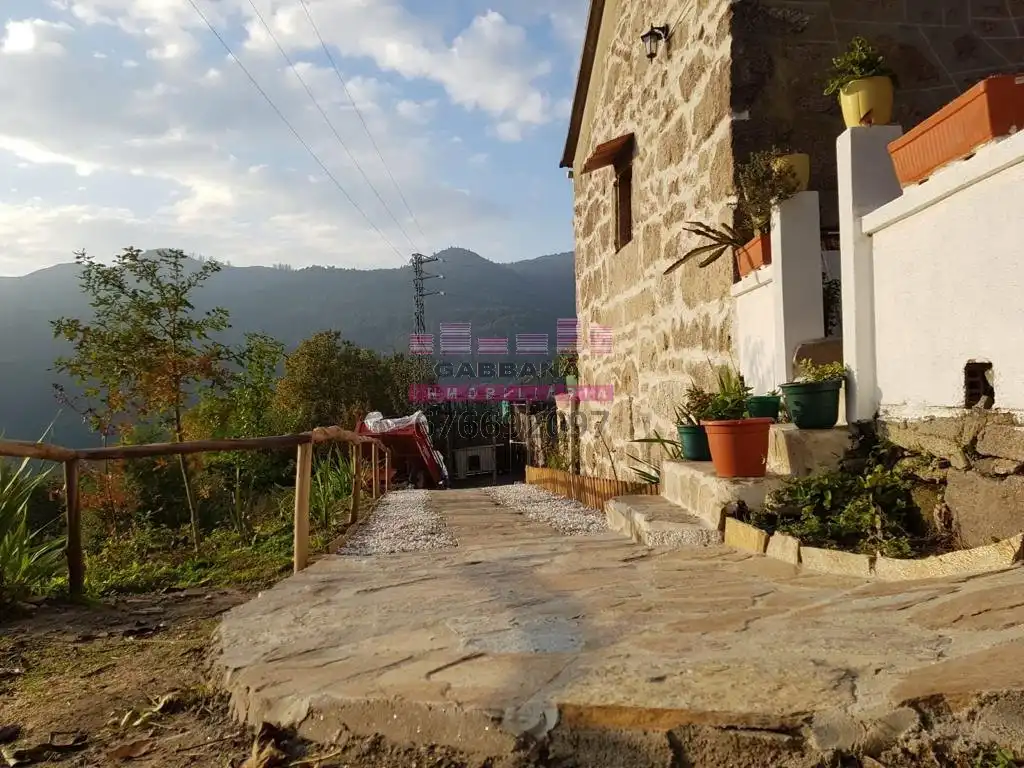 Vista exterior de Finca rústica en venta en Ponteareas con Jardín privado, Terraza y Piscina