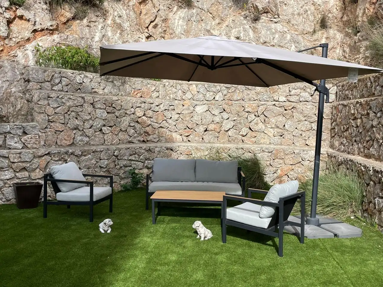 Terrace of Houses for rent in Cullera  with Air Conditioner, Terrace and Swimming Pool