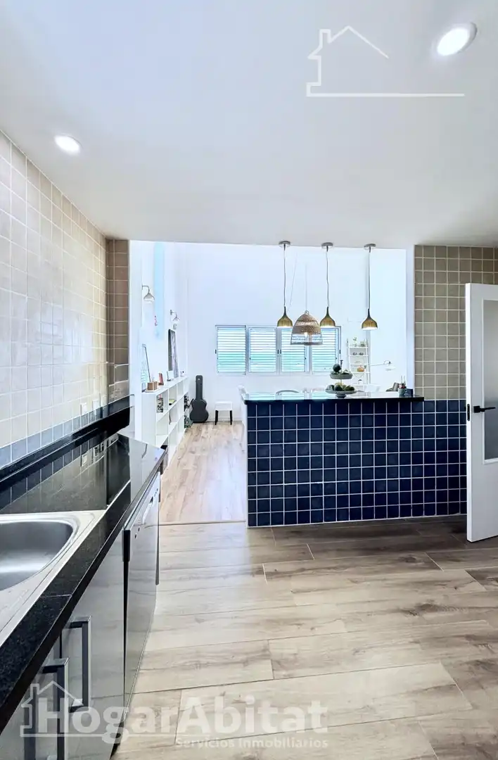 Cocina de Casa o chalet en venta en Torrent con Aire acondicionado, Calefacción y Jardín privado