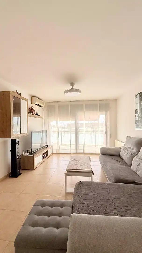 Sala de estar de Piso en venta en Cunit con Aire acondicionado, Calefacción y Terraza
