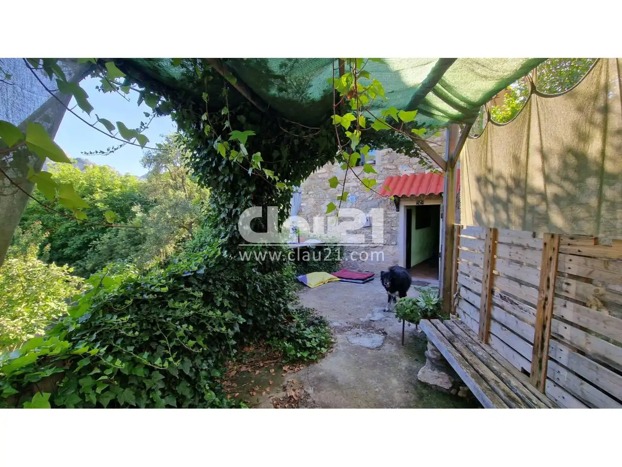 Garten von Haus oder Chalet zum Verkauf in Vilada mit Klimaanlage, Heizung und Privatgarten