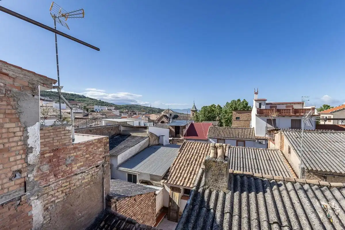 Vista exterior de Casa o chalet en venta en Güevéjar