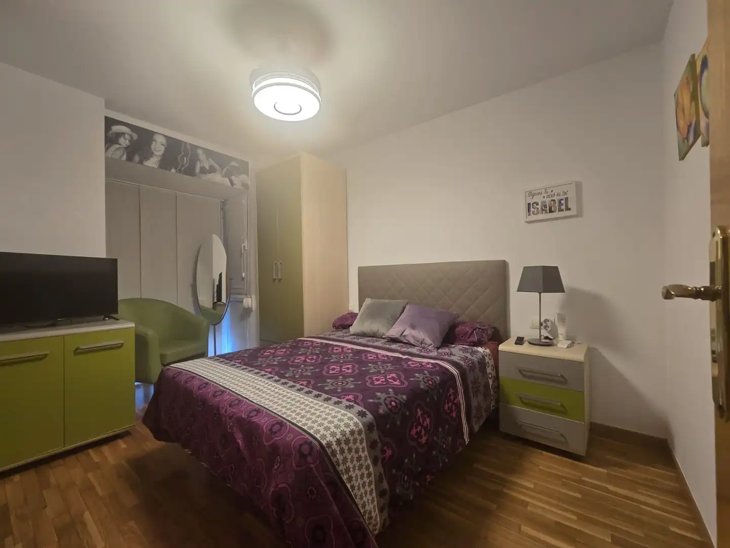 Bedroom of Detached homes for sale in Castellón de la Plana / Castelló de la Plana  with Air Conditioner, Heating and Parquet flooring