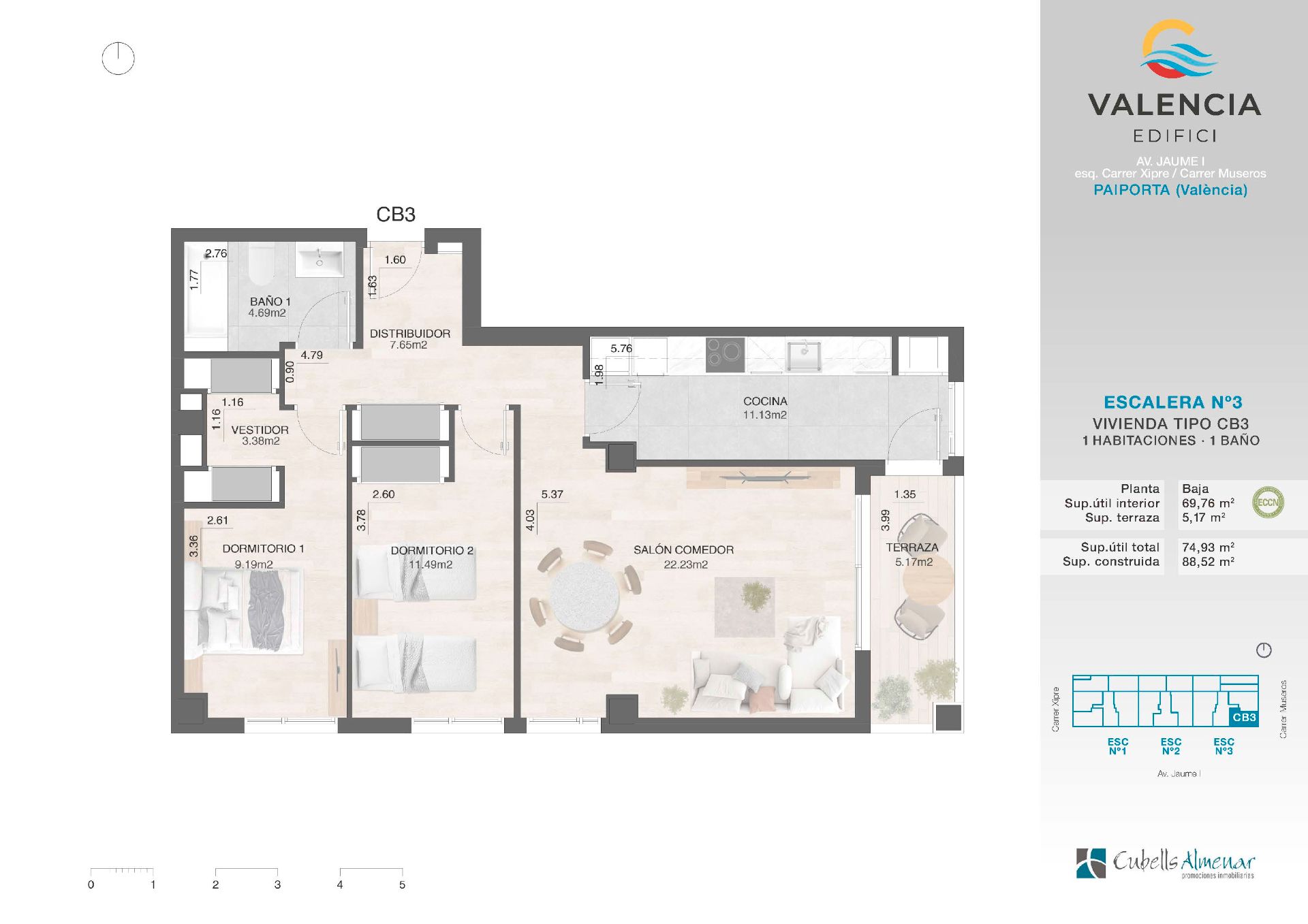 Pis en venda a Carrer Jaume I, 35, Metro - Auditorio