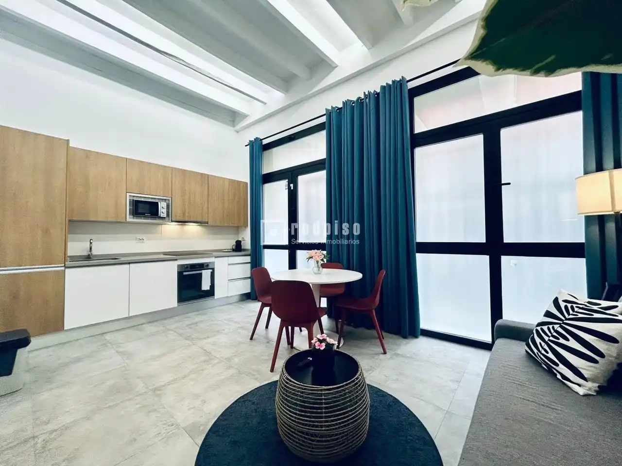 Cocina de Piso en venta en Madrid con Terraza, Amueblado y Alarma
