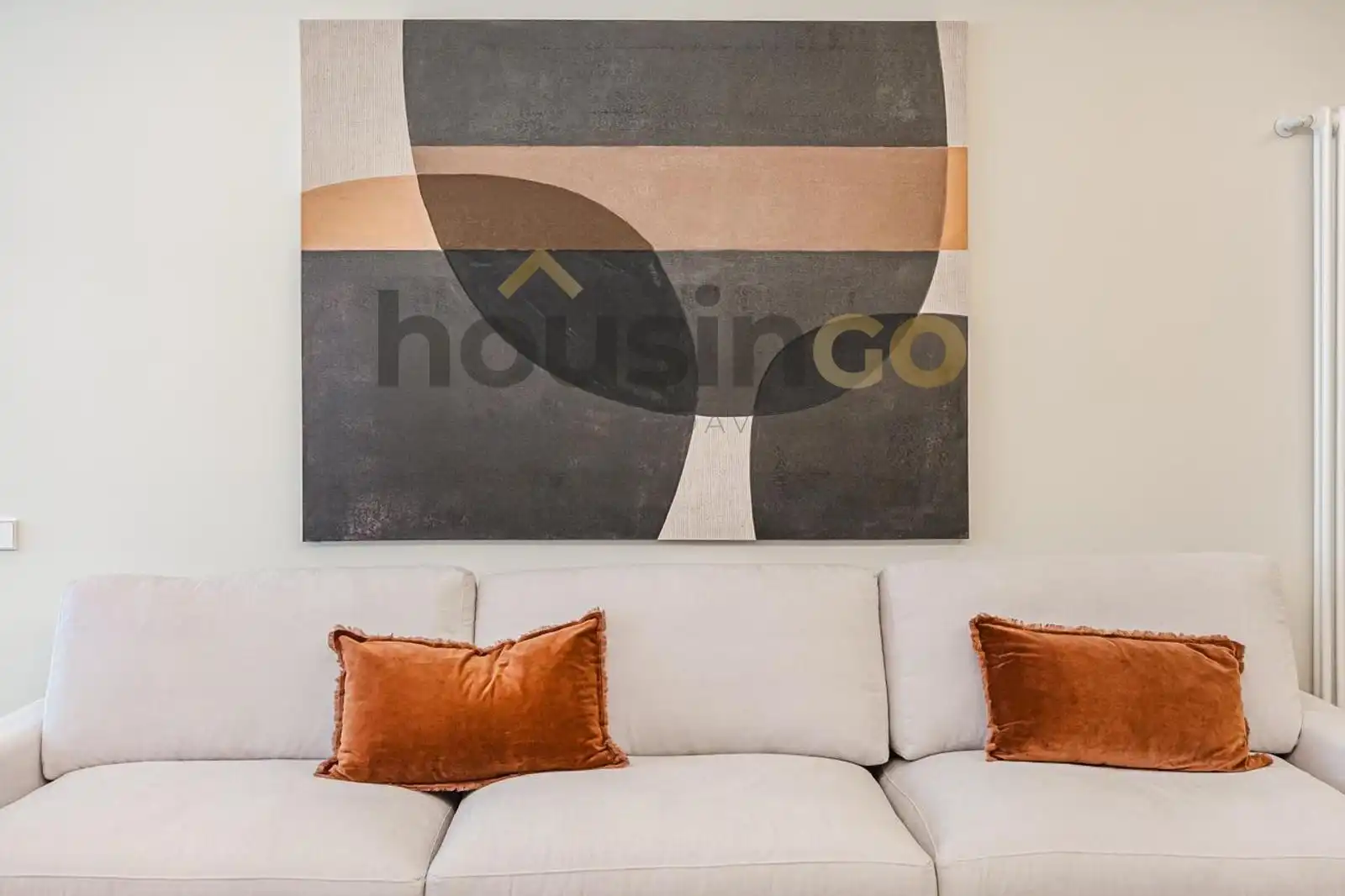 Sala de estar de Piso en venta en Madrid con Aire acondicionado, Calefacción y Amueblado