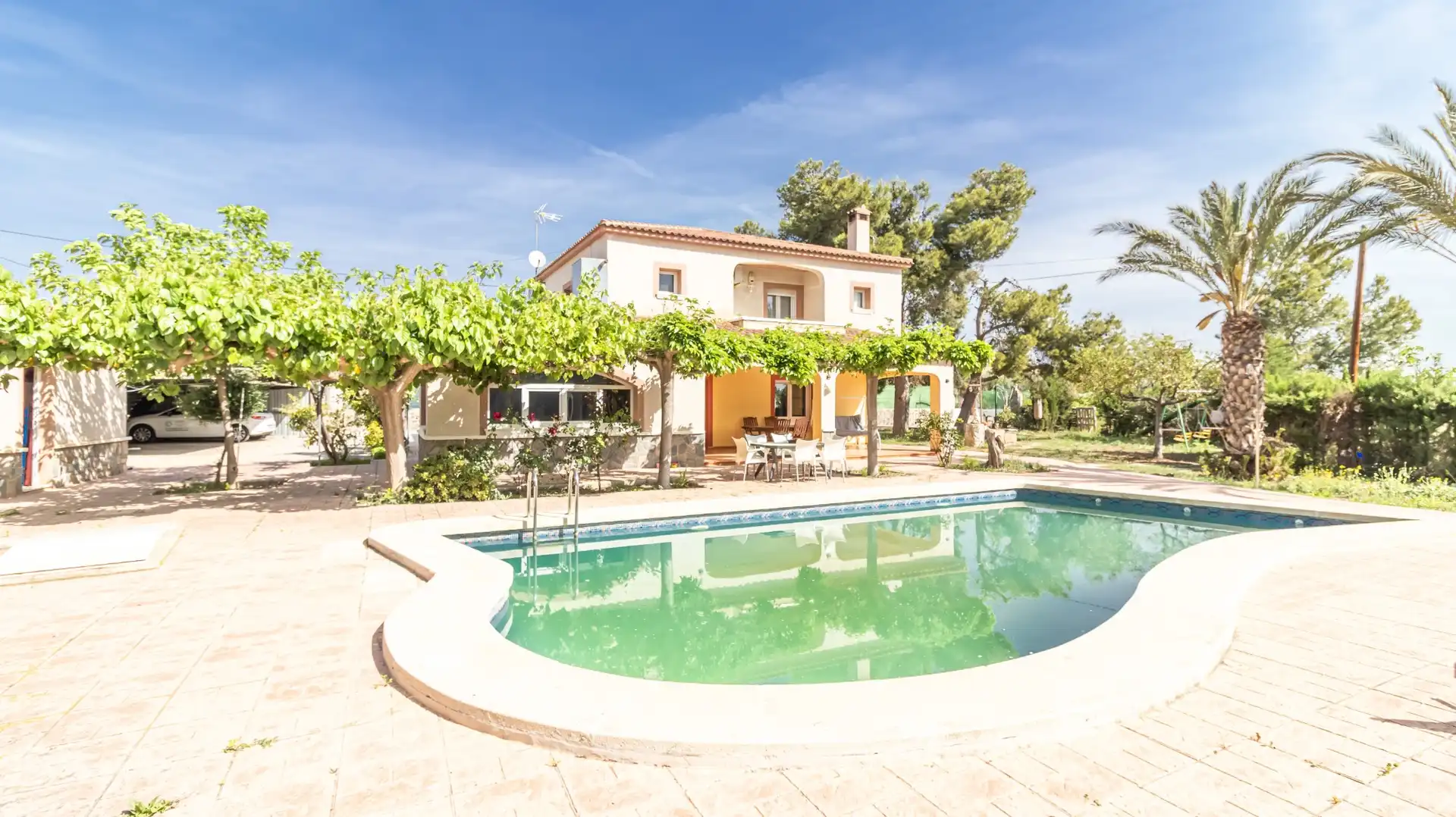 Jardín de Casa o chalet en venta en Elche / Elx con Aire acondicionado, Calefacción y Terraza