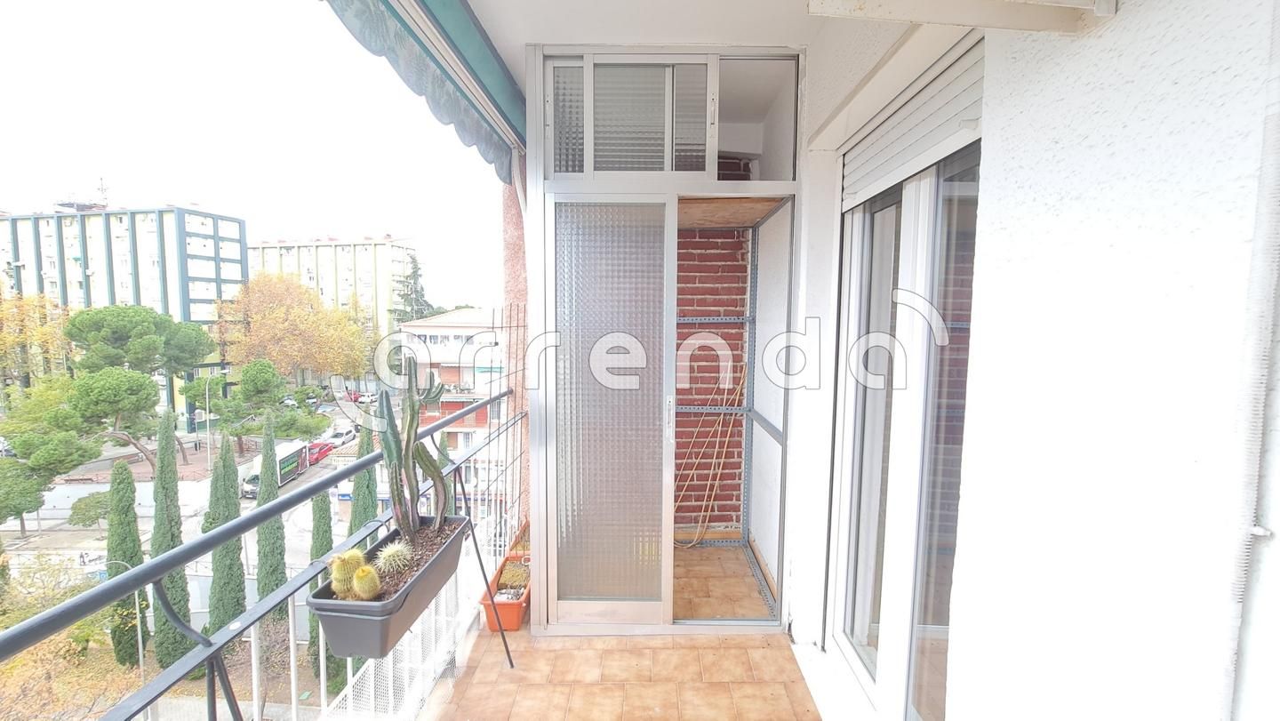 Bedroom of Flat to rent in  Madrid Capital  with Terrace