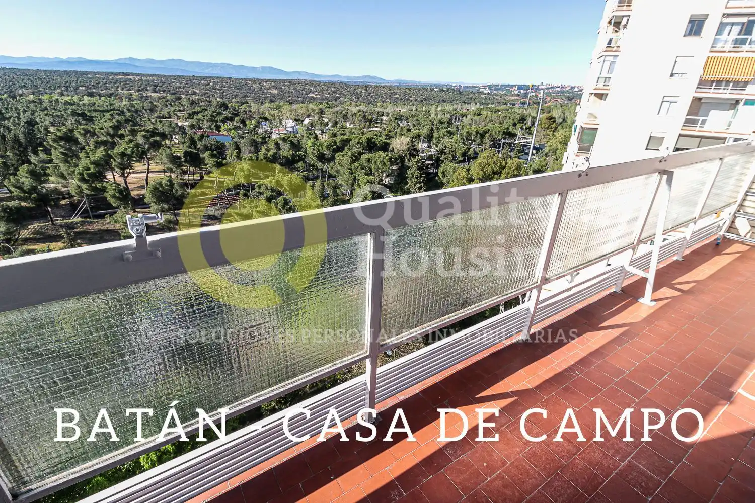 Terrace of Study for rent in  Madrid Capital  with Air Conditioner, Heating and Terrace