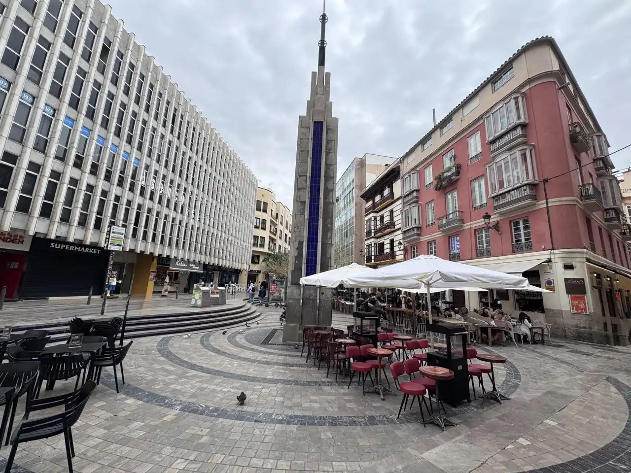 Vista exterior de Piso en venta en Málaga con Aire acondicionado, Calefacción y Parquet