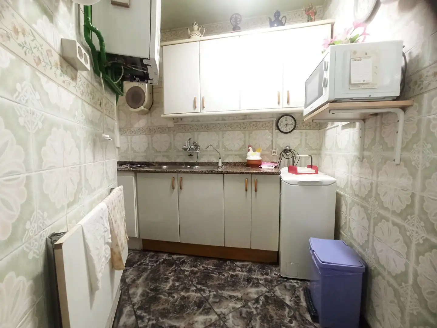 Küche von Wohnung zum Verkauf in L'Hospitalet de Llobregat mit Klimaanlage, Heizung und Möbliert