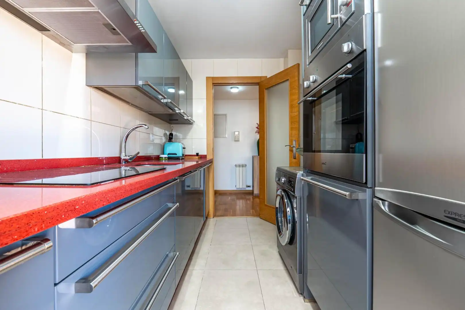 Kitchen of Flat for sale in Granada  with Air Conditioner, Heating and Private garden