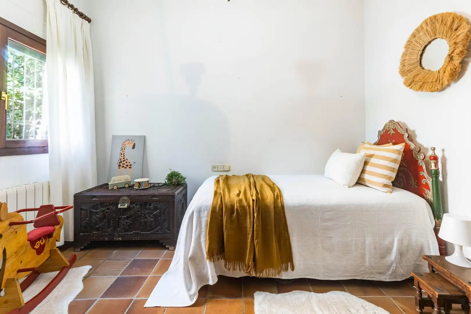 Bedroom of Houses for sale in Rocafort  with Air Conditioner, Heating and Private garden