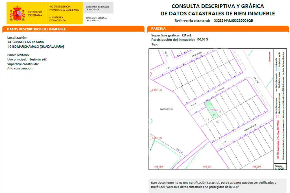Terreny residencial en venda a Marchamalo, imagen 5