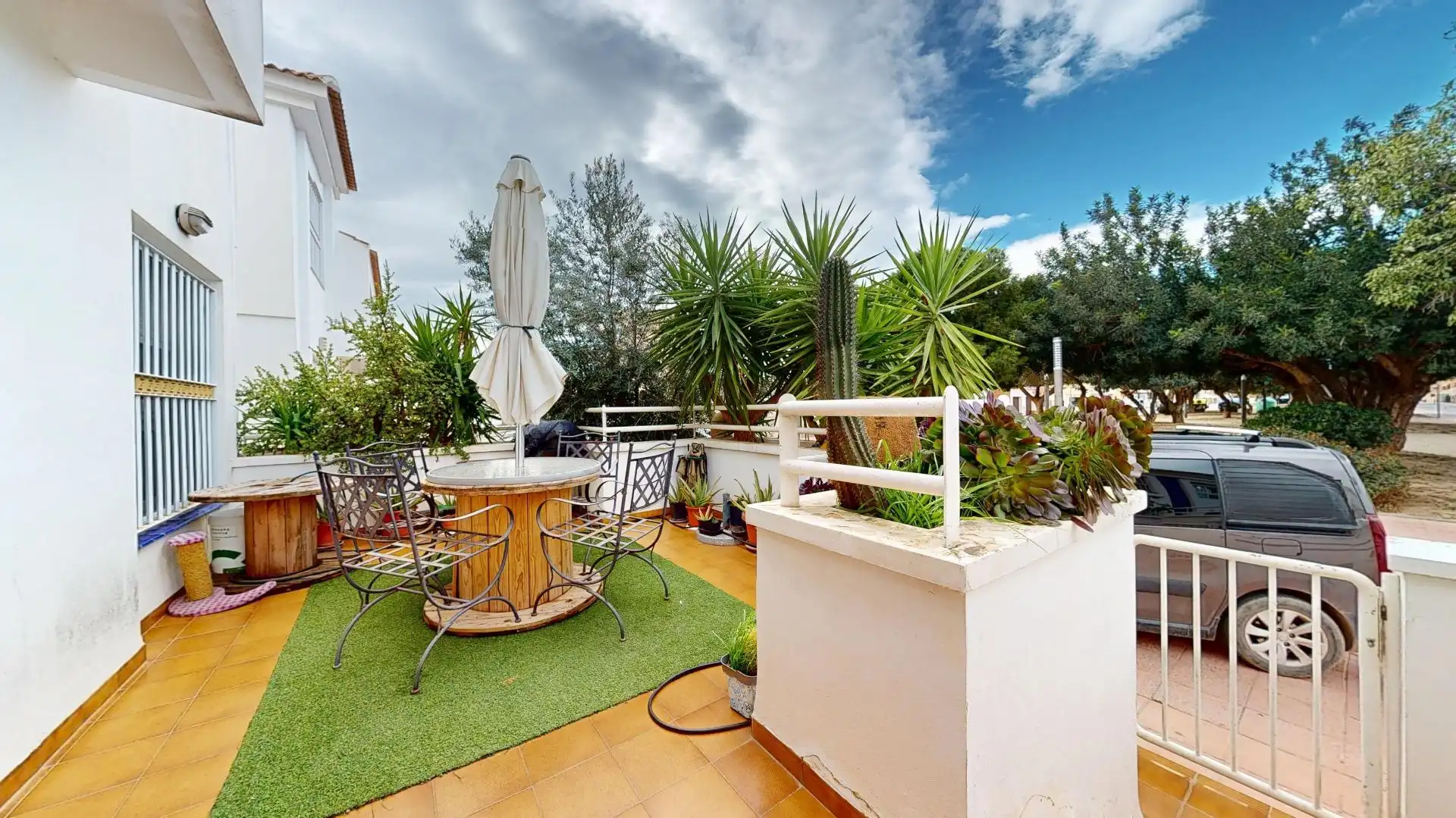 Terrace of Detached homes for sale in Torre-Pacheco  with Air Conditioner, Private garden and Terrace