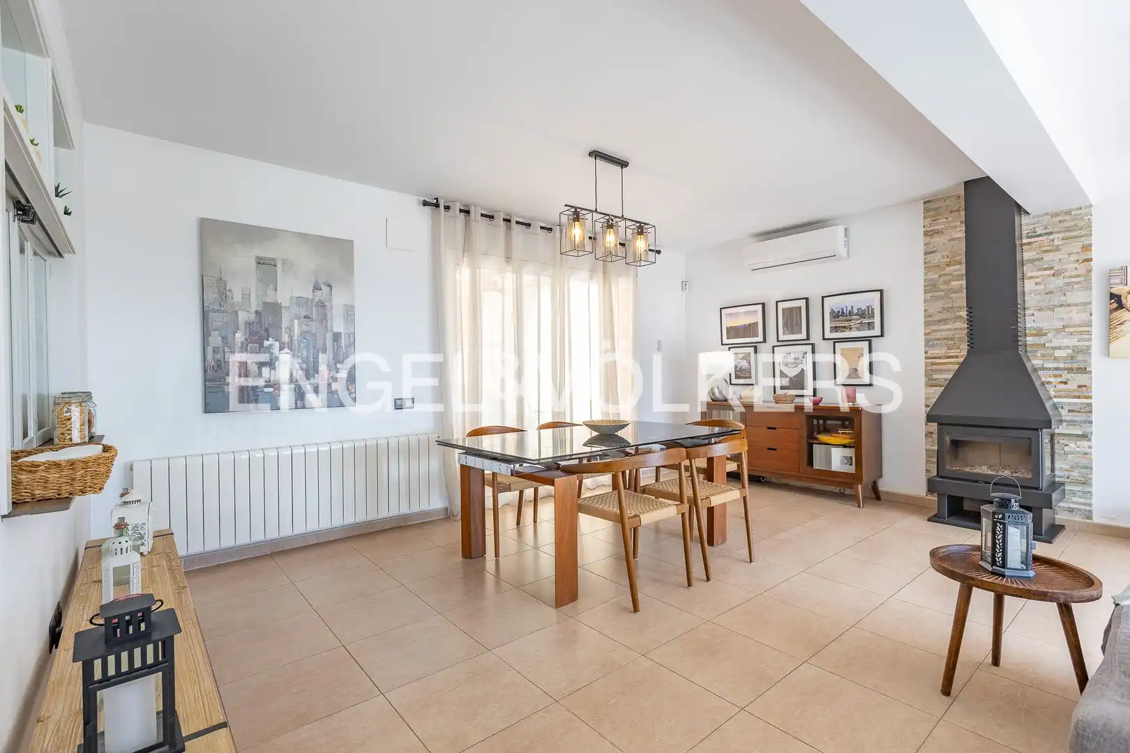 Comedor de Casa o chalet en venta en Vallirana con Aire acondicionado, Calefacción y Terraza