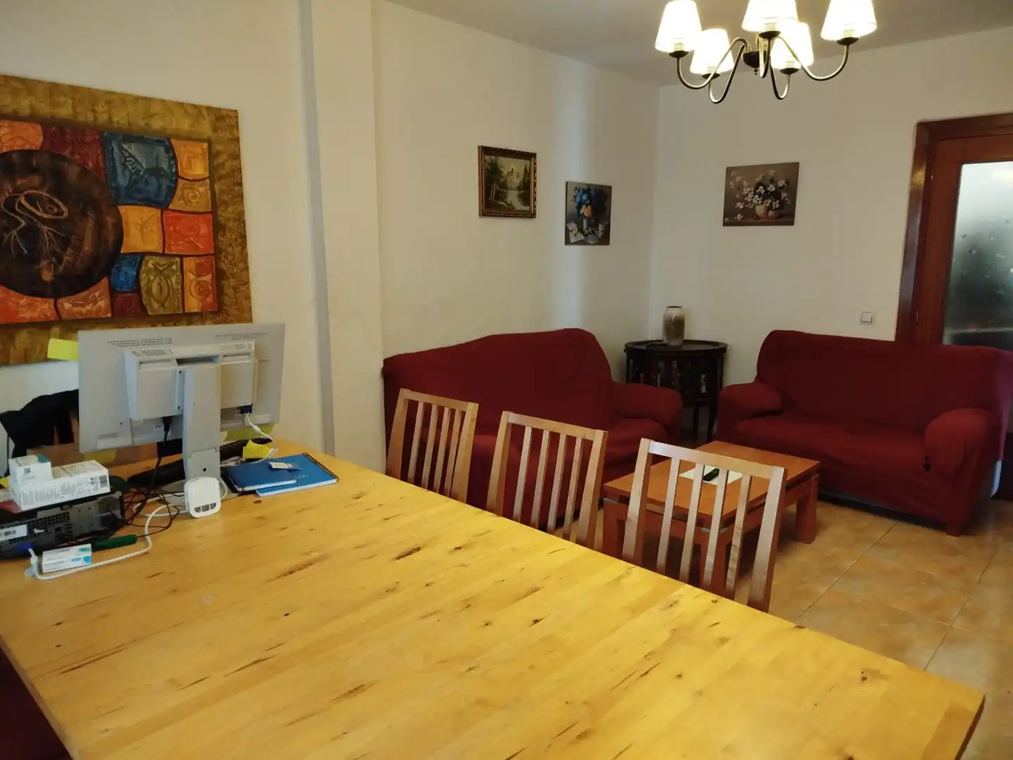 Esszimmer von Wohnung zum Verkauf in Ocaña mit Heizung, Terrasse und Möbliert