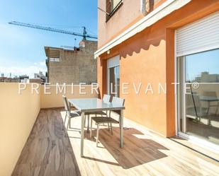 Terrace of Attic to rent in Alicante / Alacant  with Air Conditioner, Terrace and Balcony