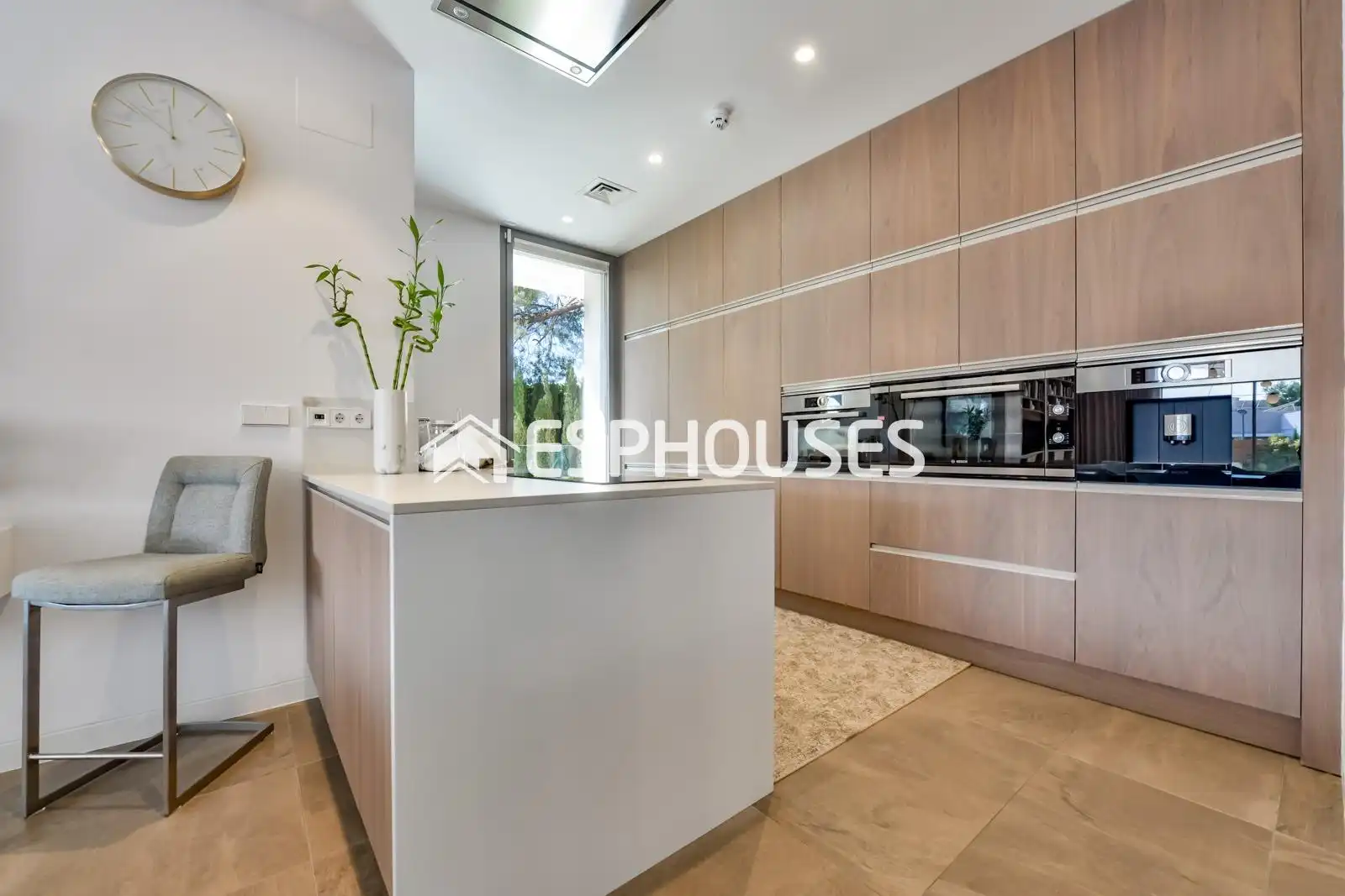 Cocina de Casa o chalet en venta en Finestrat con Aire acondicionado, Calefacción y Piscina