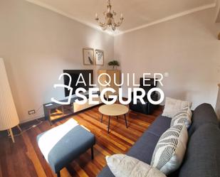 Living room of Flat to rent in Bilbao   with Heating, Terrace and Furnished